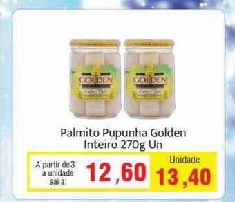 Palmito pupunha golden inteiro