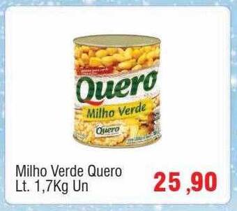 Spani Atacadista Milho verde quero lt oferta