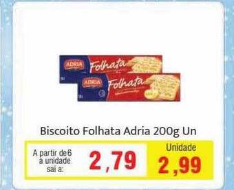 Spani Atacadista Biscoito folhata adria oferta