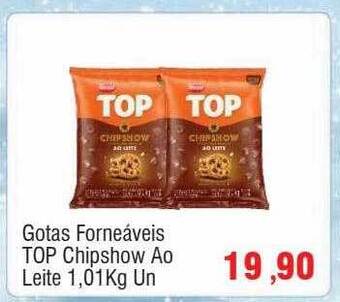 Spani Atacadista Gotas forneáveis top chipshow ao leite oferta