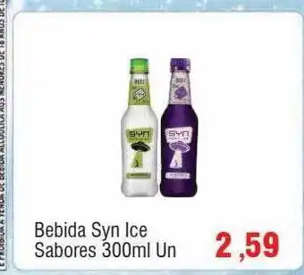 Spani Atacadista Bebida syn ice sabores oferta