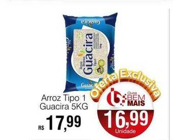 Supermercado Bem Barato Arroz tipo 1 guacira oferta