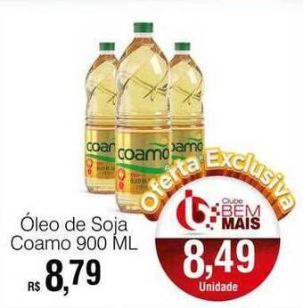Supermercado Bem Barato Óleo de soja coamo oferta