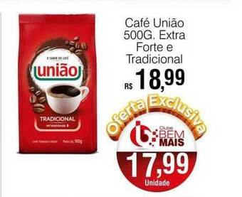 Supermercado Bem Barato Café união extra forte e tradicional oferta