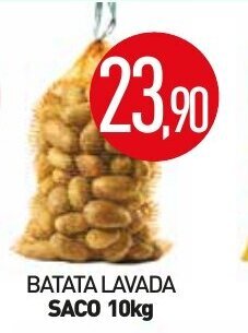 Calvo Atacadista Batata lavada saco 10kg oferta