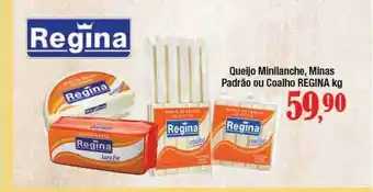 Supermercados Unidos Queijo Minilanche Minas Padrão Ou Coalho Regina 1kg oferta