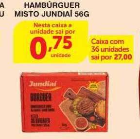 Roldão Hambúrguer misto jundiaí oferta
