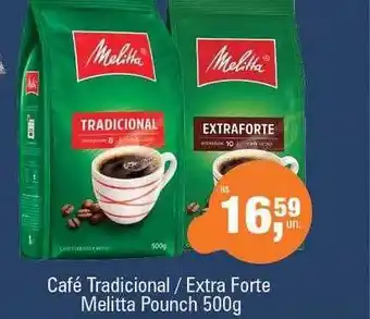 Supermercados Alvorada Café tradicional extra forte melitta pouch oferta