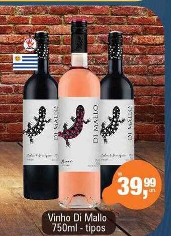 Supermercados Alvorada Vinho di mallo tipos oferta