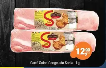 Supermercados Alvorada Carré suino congelado sadia kg oferta
