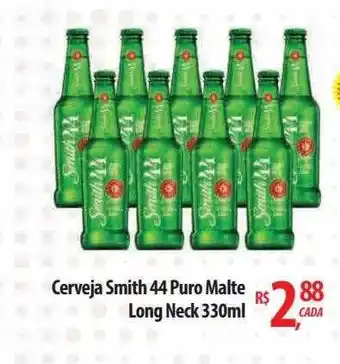 Abevê Supermercados Cerveja smith 44 puro malte long neck oferta
