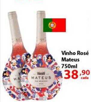 Supermercados Tischler Vinho rosé mateus oferta