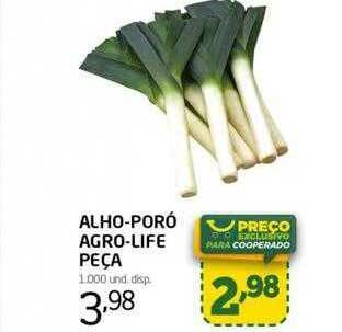 Alho-poró agro-life peça