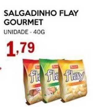 Decisão Atacarejo Salgadinho flay gourmet oferta