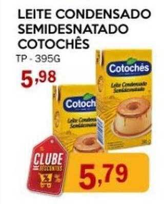 Decisão Atacarejo Leite condensado semidesnatado cotochês oferta