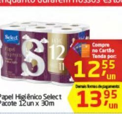 Tenda Atacado Papel higiênico select oferta