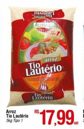 Fort Atacadista Arroz Tio Lauterio 5kg tipo 1 oferta