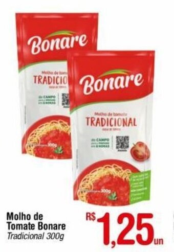 Fort Atacadista Molho de Tomate Bonare 300g oferta