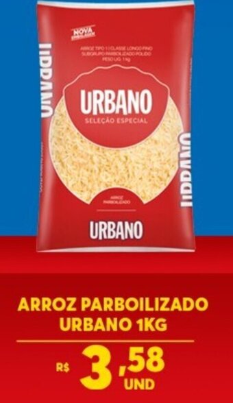 Atacadão Centro Sul Arroz Parbolizado Urbano 1kg oferta