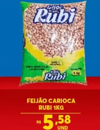 Atacadão Centro Sul Feijao Carioca Rubi 1kg oferta