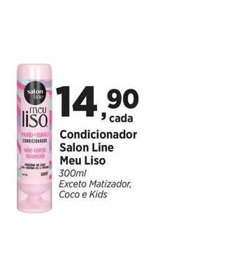 Condicionador Salon Line Meu Liso 300ml