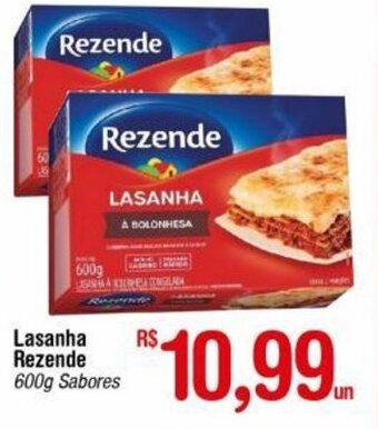 Fort Atacadista Lasanha Rezende 600g Sabores oferta