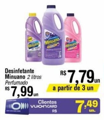 Fort Atacadista Desinfetante Minuano 2L oferta