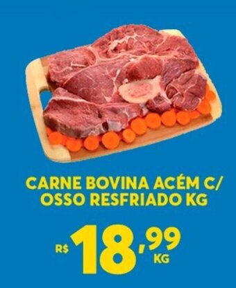 Atacadão Centro Sul Carne Bovina Acem c/ Osso resfriado 1kg oferta