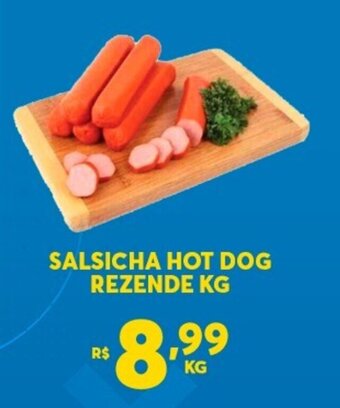 Atacadão Centro Sul Salsicha Hot Dog Rezende 1kg oferta