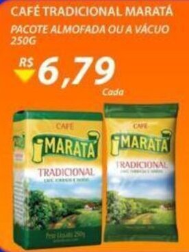 Assaí Atacadista Cafe Tradicional Marata 250g oferta