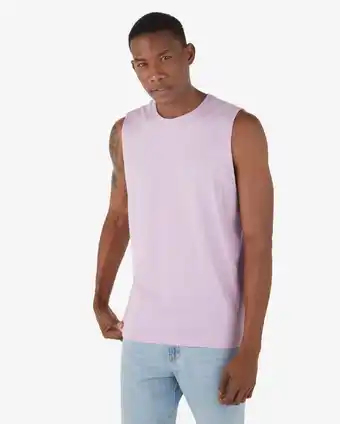 Riachuelo Regata masculina lisa triângulo lilás oferta