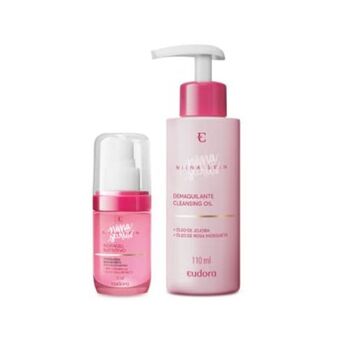 Eudora Combo niina skin: hidragel nutritivo 30ml + demaquilante 100ml oferta