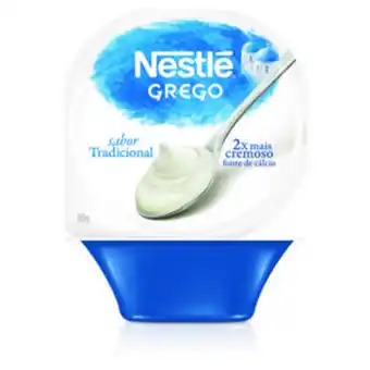 Big Box Iogurte grego tradicional nestlé pote 90g oferta