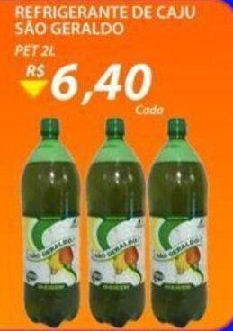 Assaí Atacadista Refrigerante de Caju Sao Geraldo 2L oferta