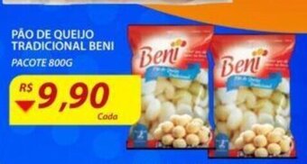 Assaí Atacadista Pao de Queijo Tradicional Beni 800g oferta