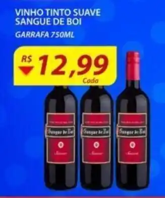 Vinho Tinto Suave Sangue de Boi 750ml