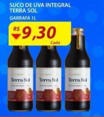 Assaí Atacadista Suco de Uva Integral Terra Sol 1L oferta