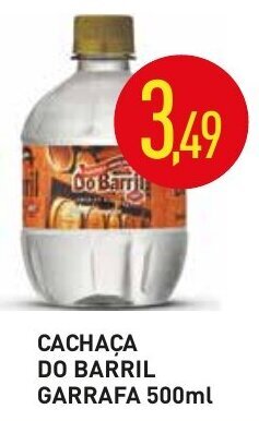 Cachaca Do Barril Garrafa 500ml
