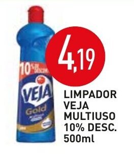 Limpador Veja Multiuso 10% de Desconto 500ml