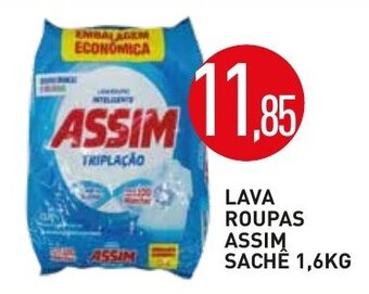 Calvo Atacadista Lava roupas Assim sache 1.6kg oferta