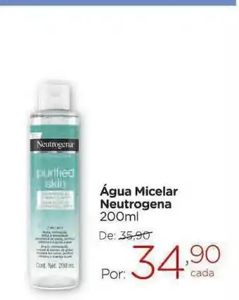 água Micelar Neutrogena 200ml