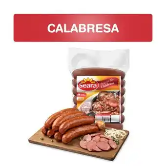 X Supermercados Linguiça calabresa seara defumada 2,5kg oferta