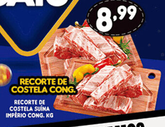 Supermercados Cristal Recorte de Costela Suina Imperio cong. 1kg oferta