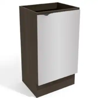 Balcão 1 porta 60x52cm h762 kappesberg cozinha nox