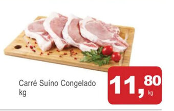 Mineirão Atacarejo Carre Suino congelado 1kg oferta