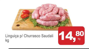 Mineirão Atacarejo Linguica p/ Churrasco Saudali 1kg oferta