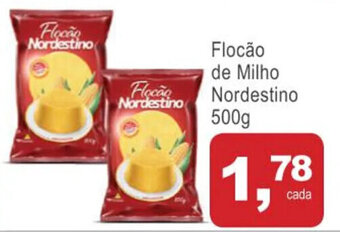 Mineirão Atacarejo Flocao de Milho Nordestino 500g oferta