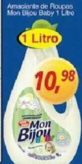Supermercados Guanabara Amaciante de roupas Mon Bijou Baby 1L oferta