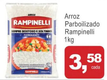 Mineirão Atacarejo Arroz Parbolizado Rampinelli 1kg oferta