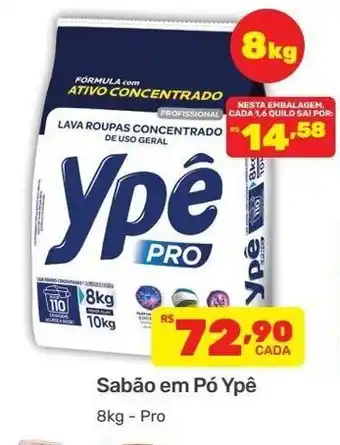 Supermercados Condor Sabao em po Ype 8kg oferta